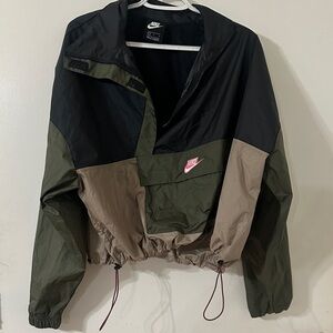 Nike Women's Utility Jacket - Black, Green, Tan